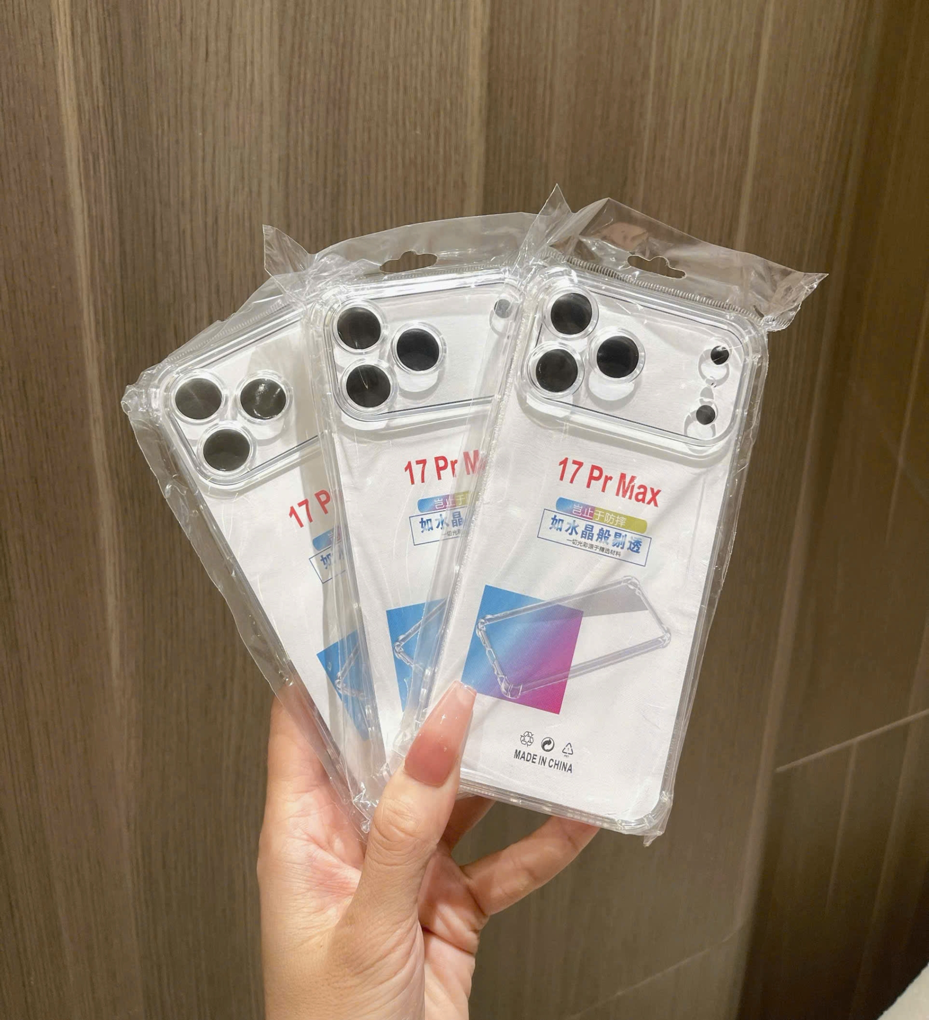 Ốp chống sốc silicon trong suốt