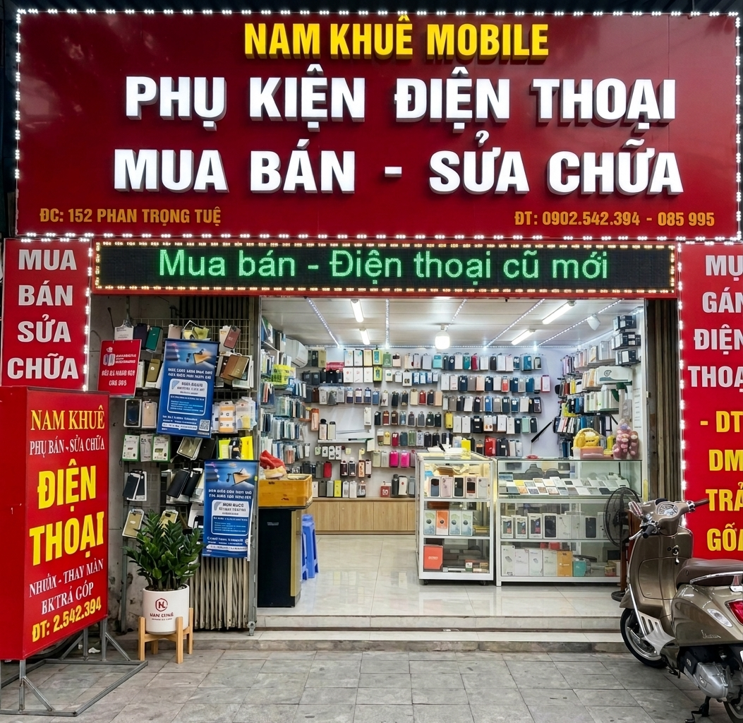 Nam Khuê mobile| Địa chỉ bán phụ kiện điện thoại gần đây uy tín